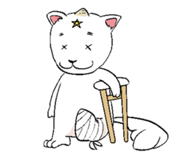 KANAYUI "Komainu" Doman & Seman sticker #226030