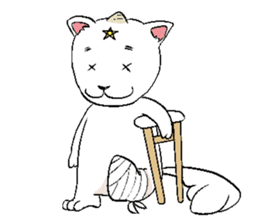 KANAYUI "Komainu" Doman & Seman sticker #226030