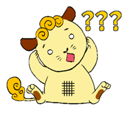 KANAYUI "Komainu" Doman & Seman sticker #226031