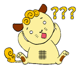 KANAYUI "Komainu" Doman & Seman sticker #226031