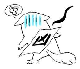 KANAYUI "Komainu" Doman & Seman sticker #226038