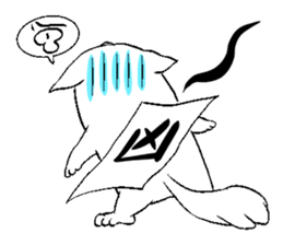 KANAYUI "Komainu" Doman & Seman sticker #226038