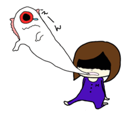monster girl sticker #226052