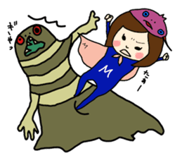 monster girl sticker #226060