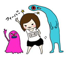 monster girl sticker #226063