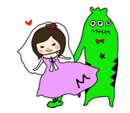 monster girl sticker #226064