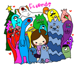 monster girl sticker #226080