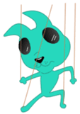 Alien Chihuahua sticker #226264