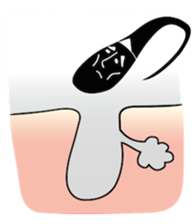 hair root now sticker #226895