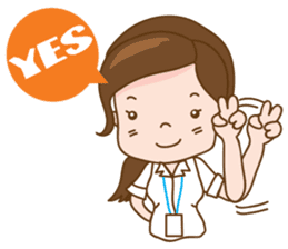 CC - The Office Girl sticker #226974