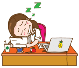 CC - The Office Girl sticker #226977