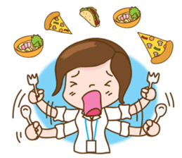 CC - The Office Girl sticker #226978