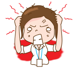 CC - The Office Girl sticker #226979