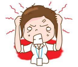 CC - The Office Girl sticker #226979