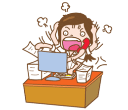 CC - The Office Girl sticker #226980