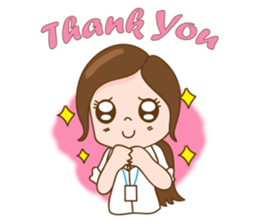 CC - The Office Girl sticker #226989