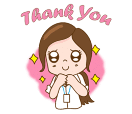 CC - The Office Girl sticker #226989