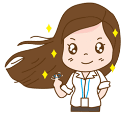 CC - The Office Girl sticker #226993