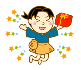 Nursery rhyme stamp sticker #227183