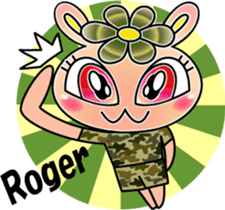 Everyday funny cute rabbit happy sticker #227373