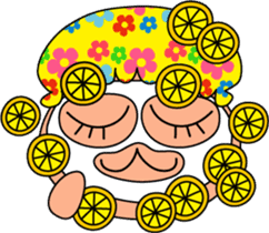 Everyday funny cute rabbit happy sticker #227374