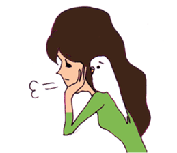 Rubi and Nana sticker #227412