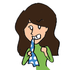 Rubi and Nana sticker #227415