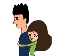 Rubi and Nana sticker #227438