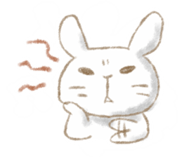 The OTAKU bunny's daily life. sticker #227523