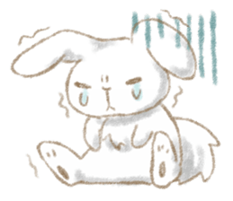 The OTAKU bunny's daily life. sticker #227525