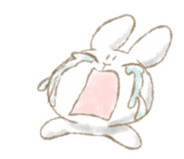 The OTAKU bunny's daily life. sticker #227526