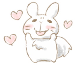 The OTAKU bunny's daily life. sticker #227527