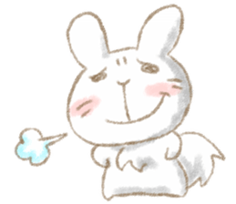 The OTAKU bunny's daily life. sticker #227529