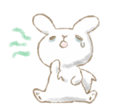 The OTAKU bunny's daily life. sticker #227535