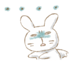 The OTAKU bunny's daily life. sticker #227541