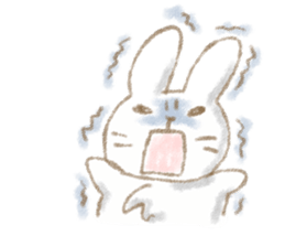 The OTAKU bunny's daily life. sticker #227549