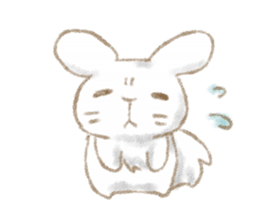 The OTAKU bunny's daily life. sticker #227550