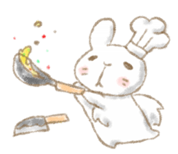 The OTAKU bunny's daily life. sticker #227552