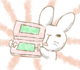 The OTAKU bunny's daily life. sticker #227556
