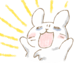 The OTAKU bunny's daily life. sticker #227560