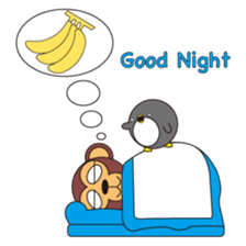 circle face 5 monkey sticker #227603