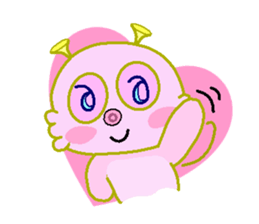 zuzuPanda ear trumpet. sticker #227789