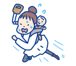 Pleasant child-rearing sticker #227832