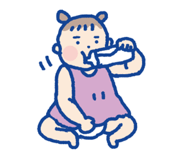 Pleasant child-rearing sticker #227835