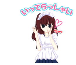 Daily life of the girl who is in love sticker #227935