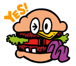 YUM YUM BENJAMIN sticker #228001