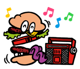 YUM YUM BENJAMIN sticker #228015