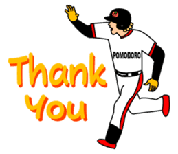 Pesticide-free tomatoes baseball team sticker #228510