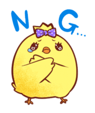 Kokekko & Piyokko -Cute animal stamp sticker #228684