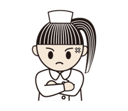 The Bijin3 of The Operating room sticker #229092